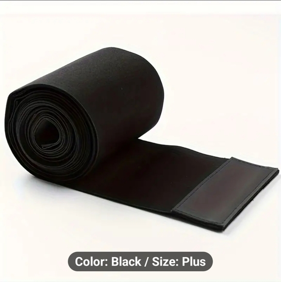 WOMAN HIGH PERFORMANCE TUMMY BODY SHAPER TRIMMER WRAPPER WAIST BELT FITS 2XL-4XL - Picture 2 of 7